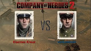 [COH2]WM(Mechanized Assault Doctrine) vs SU(Guard Rifle Combined Arms Tactics) 2020 10 10