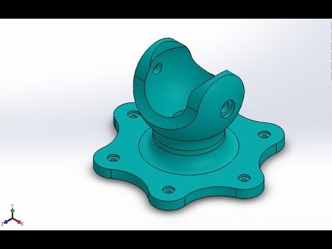 Esfera Azul en SolidWorks