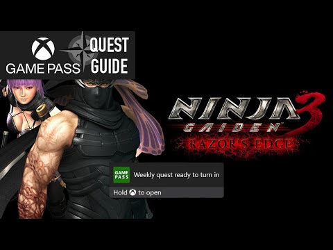 Ninja Gaiden 3: Razor's Edge Weekly Xbox Game Pass Quest Guide - Play the Game