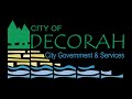 City of Decorah Council Meeting Special Session 08-21-2020