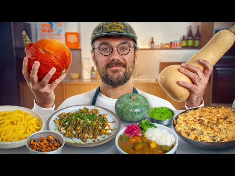 6 recettes & techniques à réaliser avec des courges 🍁🎃
