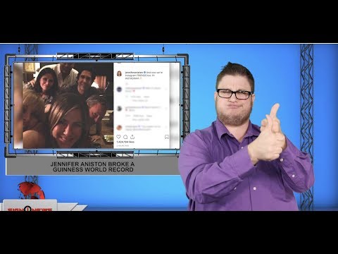 Jennifer Aniston broke a Guinness World Record (ASL - 10.17.19)