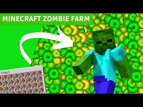 Insane 1.19+ Minecraft Zombie XP Farm!