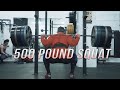 Raw Leg Workout - 500 Pound Squat