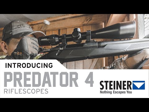 Introducing the New Predator 4 Line of Riflescopes from Steiner Optics