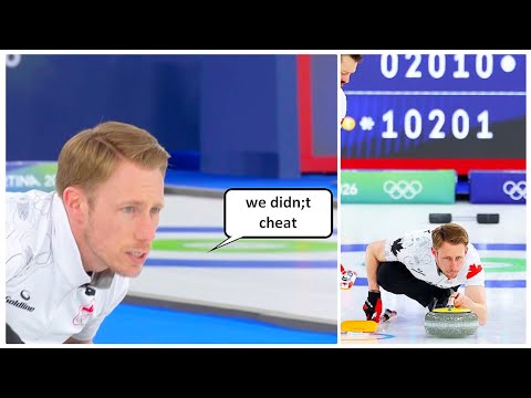 Canada wins Gold in Men's Curling Finals | Team GB 6-9 Canada Curling Men's Final Winter Olympics