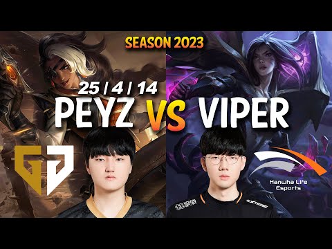 GEN Peyz vs HLE Viper - Peyz SAMIRA vs Viper KAI'SA   2733