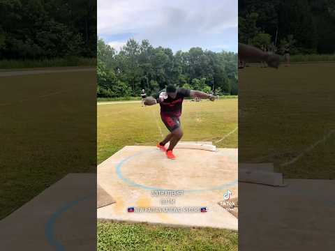 🇭🇹 Haitian National Shoput Record Breaking Series 🇭🇹. ( 19.17m ) #greatness