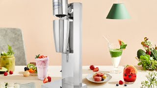 Milkshake Maker Commercial Smoothie Blender Milk Frother Milkshake Mixer 2 Speed