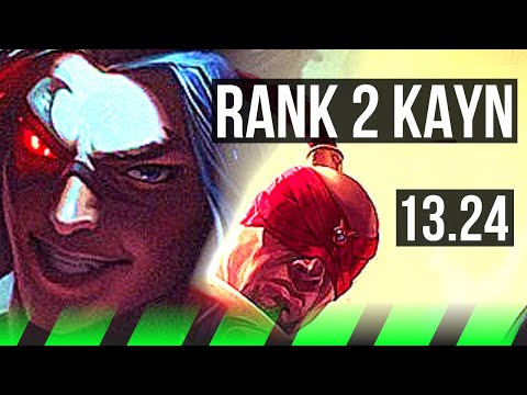 KAYN vs LEE (JNG) | Rank 2 Kayn, 22/4/15, Legendary | EUW Challenger | 13.24