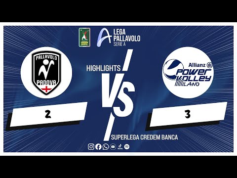 Sonepar Padova vs. Allianz Milano - Superlega Credem Banca VBTV Match Highlights
