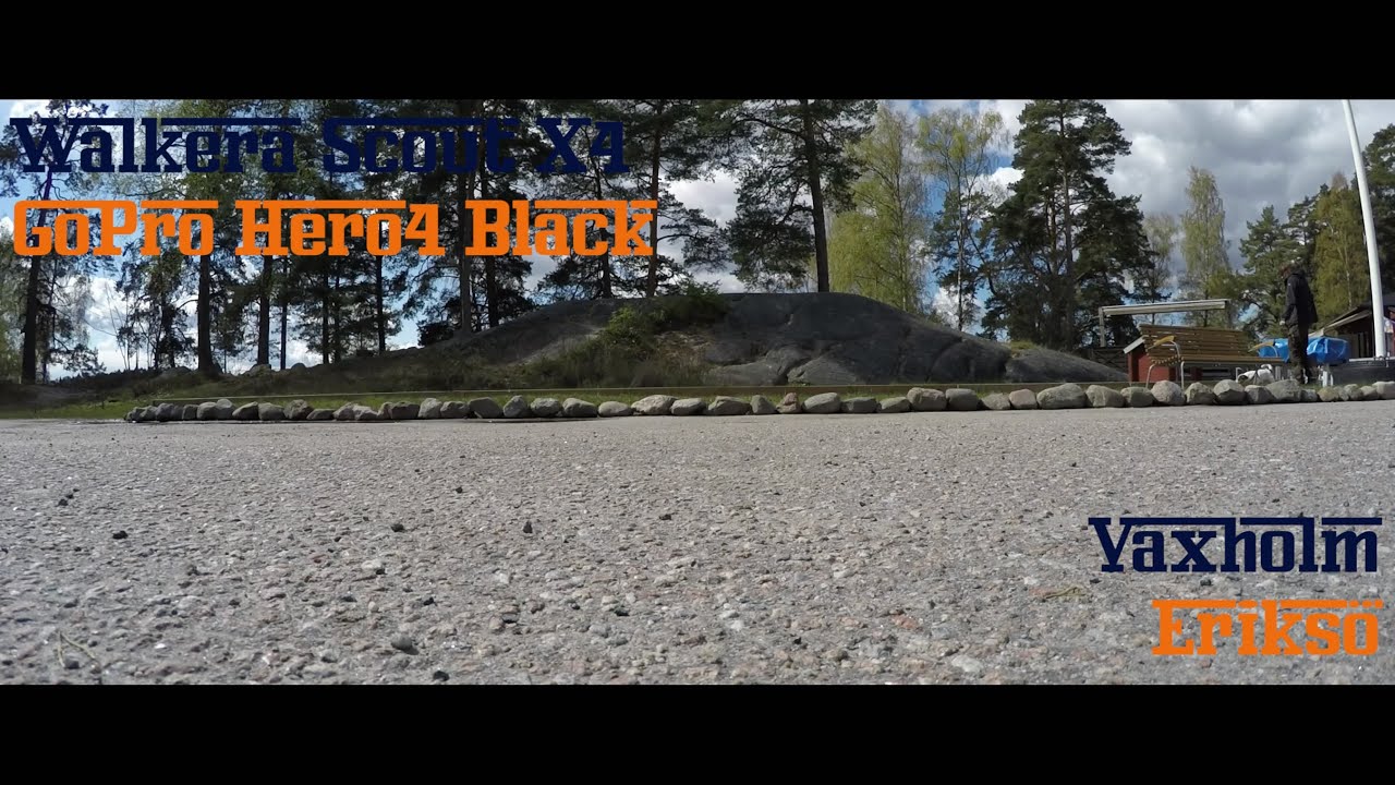 Dron Walkera SCOUT X4 GOPRO