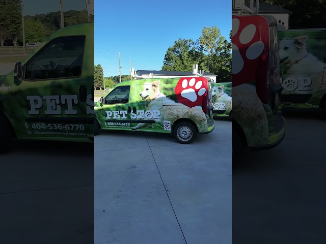 Fleet Graphics for Pet Stop