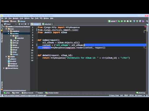 Django Tutorial for Beginners 15 Render Template Shortcut