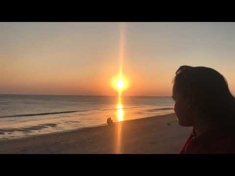 Karachi beach sunset