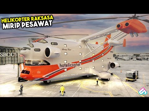 MONSTER LANGIT MILIK RUSIA! 10 Helikopter Terbesar di Dunia yang Bisa Angkut Pesawat Hingga Tank