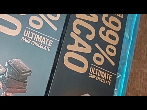 99% CACAO dark chocolate 🍫 unboxing