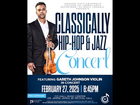 Gareth Johnson in Concert - Classically Hip Hop & Jazz Concert -2025
