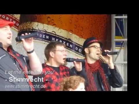 Let me entertain you - Stimmrecht - CD-Schnipsel