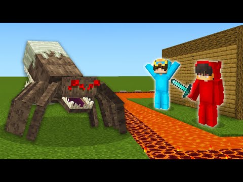 Mutant Spider VS The Most Secure Minecraft House