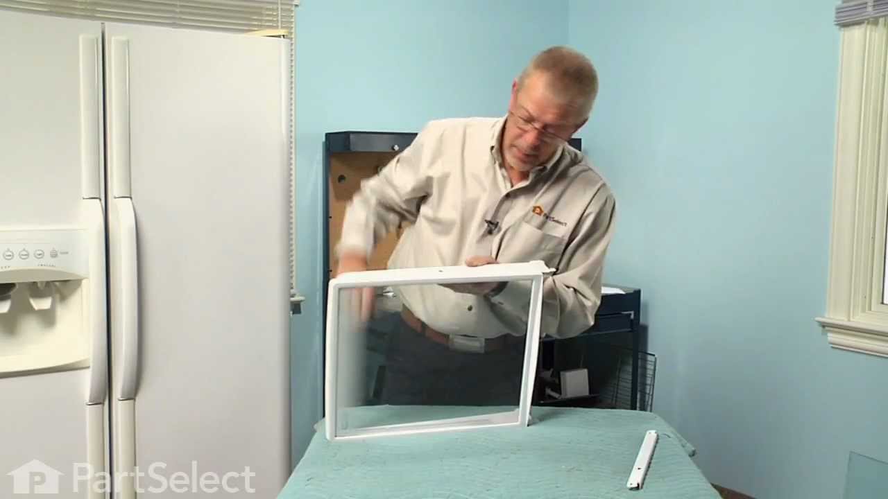 Replacing your Frigidaire Refrigerator Meat Drawer Rail - Left Side Replacing your Frigidaire Refrigerator Meat Drawer Rail - Left Side