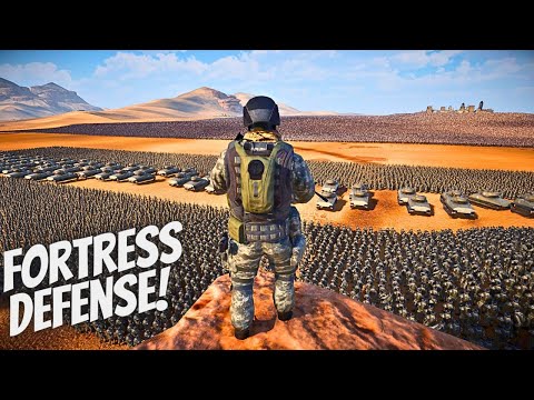 US ARMY MOUNTAIN BASE vs 2,000,000 ZOMBIES INVASION | UEBS 2