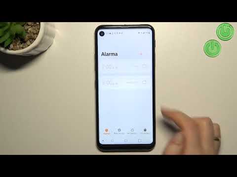 Como poner alarma del LG Q70