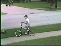 Riding My Bike In Crown Point Indiana 1989