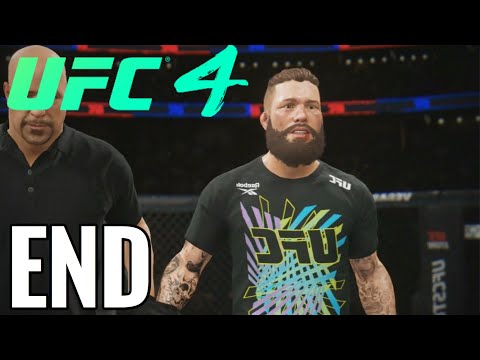 UFC 4 Career Mode Walkthrough Part 15 - ENDING!