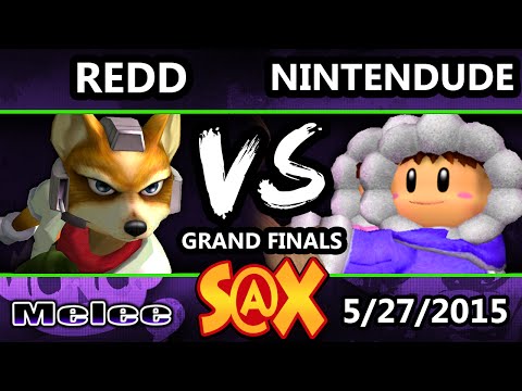 S@X - VGBC | Redd (Fox) Vs. VGz | Nintendude (Ice Climbers) SSBM Grand finals - Smash Melee