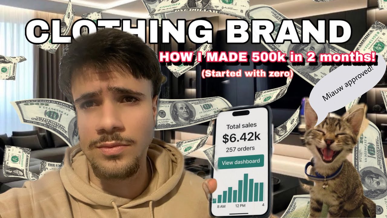 Launch a Clothing Brand in 2025 Without Spending a Dime