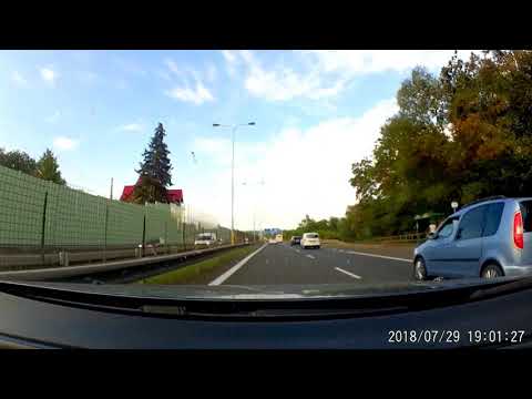 (6x) Driving Hranice (the border line) - Teplice (Czech Republic) 180km