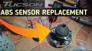 ABS Sensor Replacement Hyundai Tucson 2017 | Rear Wheel Speed Sensor Fix DIY