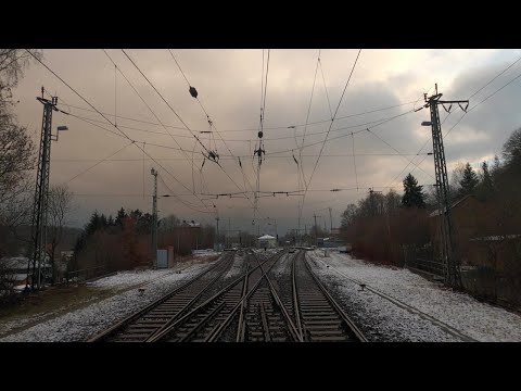 Führerstandsmitfahrt Kassel Hbf - Fulda