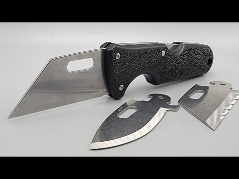 A REAL HARD USE KNIFE COLD STEEL CLICK N CUT