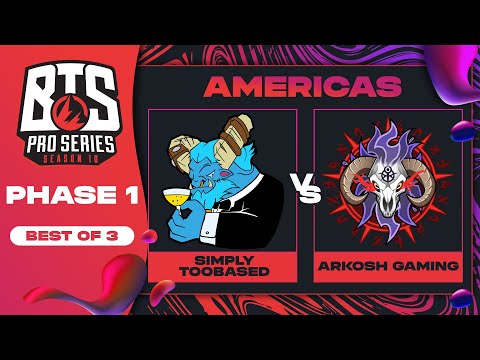 TOOBASED vs Arkosh Game 1 - BTS Pro Series 10 AM: Phase 1 w/ Kmart & ET