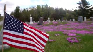 preview picture of video 'Hillside Cemetary on Day Hill Wesley, Maine'