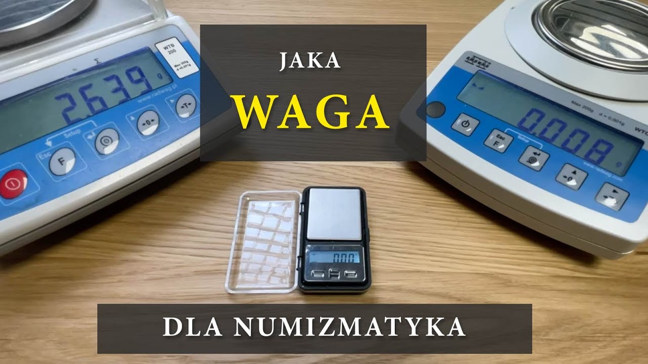 Warsztat numizmatyka - Waga