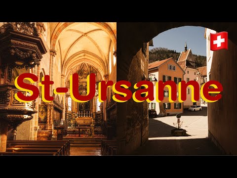 Saint-Ursanne in Switzerland 🇨🇭 → Walking Tour at this Medieval Town 🐉