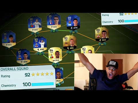 OMFG INSANE 192 RATED FUTDRAFT!!! 99 TOTS RONALDO 99 TOTY MESSI!! FIFA 16 FUTDRAFT