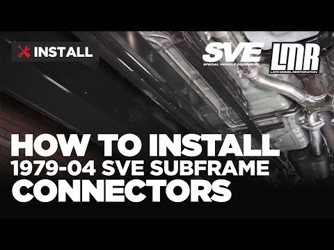 1979-2004 Mustang SVE Subframe Connectors Review & Install