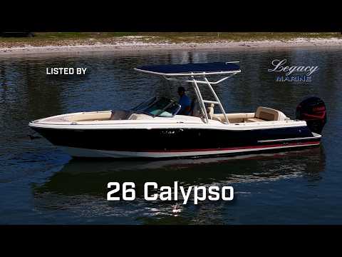 2017 Chris-craft Calypso 26 Win Some Video