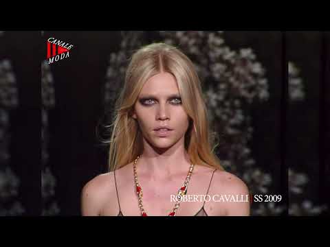 ROBERTO CAVALLI Spring Summer 2009 Milan 4K - Canale Moda