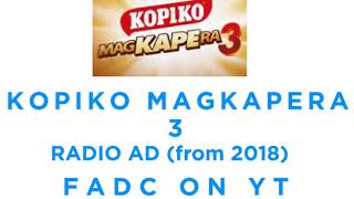 Download lagu Kopiko Magkapera 3 Radio AD (from 2018) mp3 Download lagu Kopiko Magkapera 3 Radio AD (from 2018) mp3
