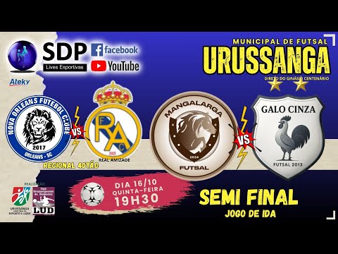 SEMIFINAL (IDA) - MUNICIPAL DE FUTSAL DE URUSSANGA 2025 E REGIONAL 40TÃO DE FUTSAL DA LUD.