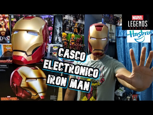 Vídeo relacionado con Avengers Hasbro Marvel Legend Series, End Game, Casco Electrónico de Iron Man Mark LXXXV, Superhéroes, Accesorios Juegos de rol, Luces Led, Diseño Premium