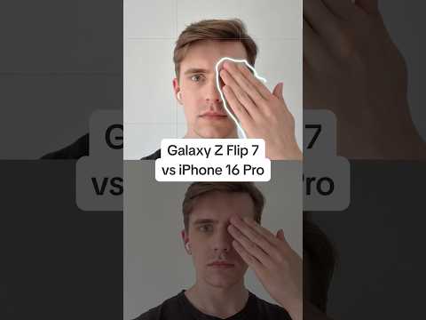 Z FLIP 7 vs iPHONE 16 - AI Eraser