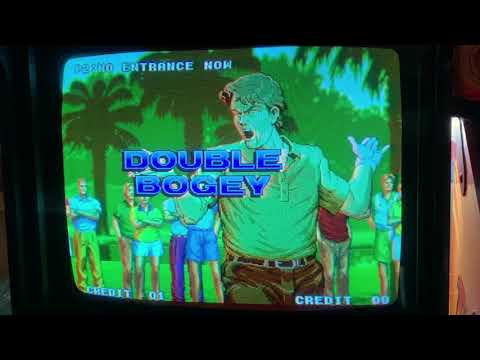 NEO Turf Masters by Nazca (aka Big Tournament Golf) on the SNK NEO GEO MVS 1996
