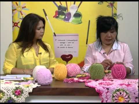 Mulher.com 16/11/2012 Cristina Luriko -- Tapete Flores 2/2