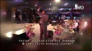 Rev Dickson and Archbishop M.E. Benson-Idahosa